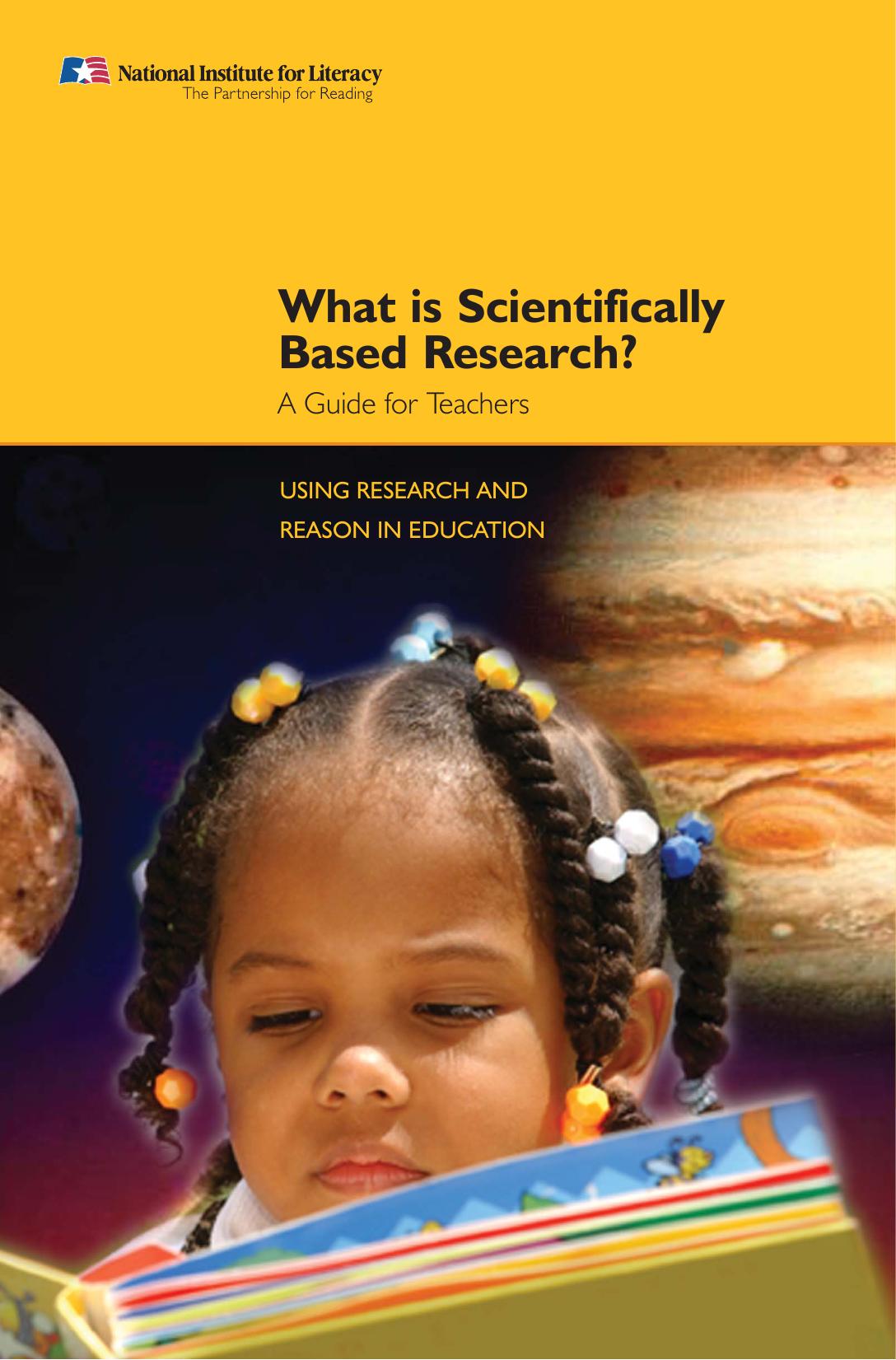 What Is Scientifically Based Research?